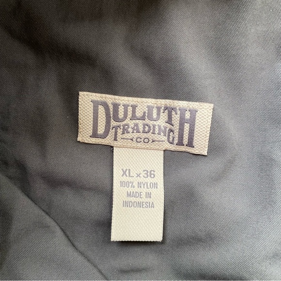 Duluth Trading Men’s Dry on the Fly Cargo Pants Gray XL x 36 - Picture 8 of 8